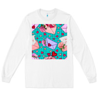 White valentines day love letter and envelope Long Sleeve Tee - BundleAndBundleShop