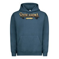 Pigment Midnight Navy 2022#ROCKLAHOMA Urban Hoodie - linhVisuals