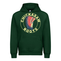 Forest Green chickasaw roots headdress native american chickasaw nation Urban Hoodie - linhVisuals
