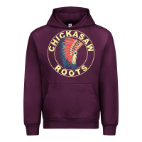 Mauve Wine chickasaw roots headdress native american chickasaw nation Urban Hoodie - linhVisuals