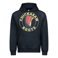 Navy chickasaw roots headdress native american chickasaw nation Urban Hoodie - linhVisuals