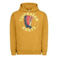 Pigment Peanut Butter chickasaw roots headdress native american chickasaw nation Urban Hoodie - linhVisuals