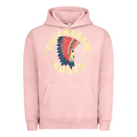 Pigment Salmon chickasaw roots headdress native american chickasaw nation Urban Hoodie - linhVisuals