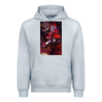 Heather Grey hazbin, hazbin hotel alastor, jeby,angel dust, demon Urban Hoodie - linhVisuals