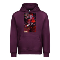 Mauve Wine hazbin, hazbin hotel alastor, jeby,angel dust, demon Urban Hoodie - linhVisuals