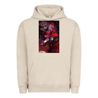 Pigment French Oak hazbin, hazbin hotel alastor, jeby,angel dust, demon Urban Hoodie - linhVisuals