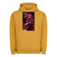 Pigment Peanut Butter hazbin, hazbin hotel alastor, jeby,angel dust, demon Urban Hoodie - linhVisuals