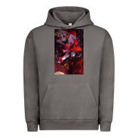 Pigment Tornado hazbin, hazbin hotel alastor, jeby,angel dust, demon Urban Hoodie - linhVisuals