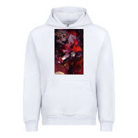 White hazbin, hazbin hotel alastor, jeby,angel dust, demon Urban Hoodie - linhVisuals