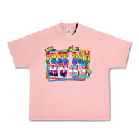 Salmon Free dad hugs pride Urban Heavy Tee - FaDigitalArtStudio