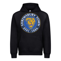 Black shrewsbury-town-FC Urban Hoodie - linhVisuals
