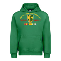 Emerald 18th military police brigade vietnam veteran veterans day Urban Hoodie - linhVisuals