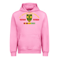 Fuchsia Pink 18th military police brigade vietnam veteran veterans day Urban Hoodie - linhVisuals
