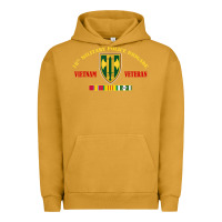 Pigment Peanut Butter 18th military police brigade vietnam veteran veterans day Urban Hoodie - linhVisuals