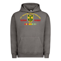 Pigment Tornado 18th military police brigade vietnam veteran veterans day Urban Hoodie - linhVisuals
