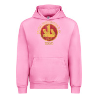 Fuchsia Pink japanese police swat sit tokyo special investigation Urban Hoodie - linhVisuals