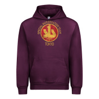 Mauve Wine japanese police swat sit tokyo special investigation Urban Hoodie - linhVisuals
