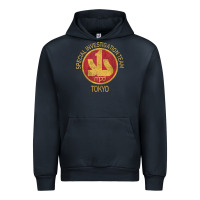 Navy japanese police swat sit tokyo special investigation Urban Hoodie - linhVisuals