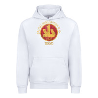White japanese police swat sit tokyo special investigation Urban Hoodie - linhVisuals