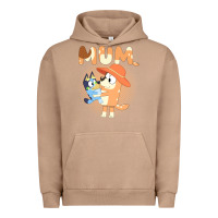 Pigment Burro Bluey Mum Urban Hoodie - linhVisuals