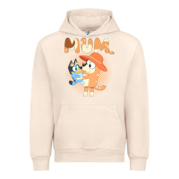 Sandshell Bluey Mum Urban Hoodie - linhVisuals