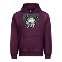 Mauve Wine motorcycle police law enforcement Urban Hoodie - linhVisuals