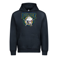 Navy motorcycle police law enforcement Urban Hoodie - linhVisuals