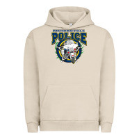 Pigment French Oak motorcycle police law enforcement Urban Hoodie - linhVisuals