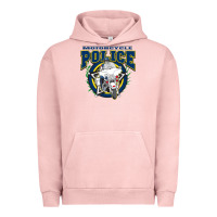 Pigment Salmon motorcycle police law enforcement Urban Hoodie - linhVisuals