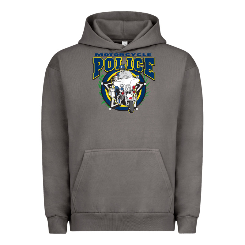Motorcycle Police Law Enforcement Urban Hoodie by linhVisuals | Teevron