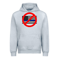 Heather Grey anti police state tee Urban Hoodie - linhVisuals