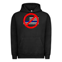 Pigment Black anti police state tee Urban Hoodie - linhVisuals