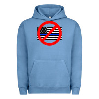 Pigment Pebble Blue anti police state tee Urban Hoodie - linhVisuals