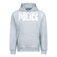 Heather Grey australian federal police Urban Hoodie - linhVisuals
