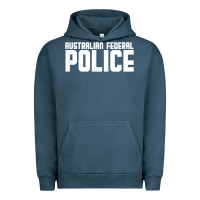 Pigment Midnight Navy australian federal police Urban Hoodie - linhVisuals