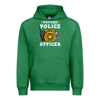 Emerald kids future police officer policeman Urban Hoodie - linhVisuals