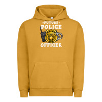 Pigment Peanut Butter kids future police officer policeman Urban Hoodie - linhVisuals