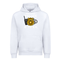White kids future police officer policeman Urban Hoodie - linhVisuals