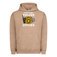 Pigment Burro kids future police officer policeman Urban Hoodie - linhVisuals