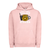 Pigment Salmon kids future police officer policeman Urban Hoodie - linhVisuals
