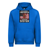 Cobalt my favorite firefighter calls me sister. Urban Hoodie - linhVisuals