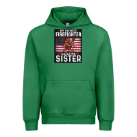 Emerald my favorite firefighter calls me sister. Urban Hoodie - linhVisuals
