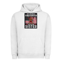 Pigment Lunar Rock my favorite firefighter calls me sister. Urban Hoodie - linhVisuals