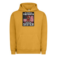 Pigment Peanut Butter my favorite firefighter calls me sister. Urban Hoodie - linhVisuals