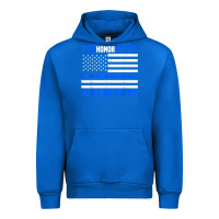 Cobalt blue lives matter for police officer Urban Hoodie - linhVisuals