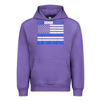 Tulip blue lives matter for police officer Urban Hoodie - linhVisuals