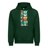 Forest Green oke 15 Urban Hoodie - linhVisuals