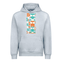 Heather Grey oke 15 Urban Hoodie - linhVisuals