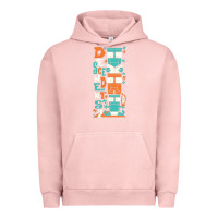 Pigment Salmon oke 15 Urban Hoodie - linhVisuals