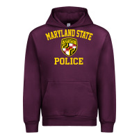 Mauve Wine maryland state police Urban Hoodie - linhVisuals